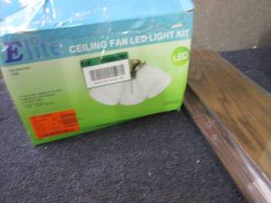 lot 81 image: Elite 3-Light Brushed Nickel Ceilin...