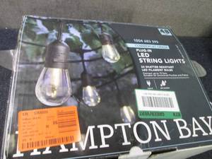 lot 119 image: Hampton Bay 24-Light IndoorOutdoor...