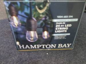 lot 123 image: Hampton Bay 24-Light IndoorOutdoor...
