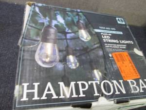 lot 127 image: Hampton Bay 24-Light IndoorOutdoor...