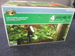 lot 129 image: Hampton Bay Low Voltage Black Outdo...