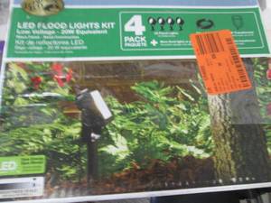 lot 130 image: Hampton Bay Low Voltage Black Outdo...