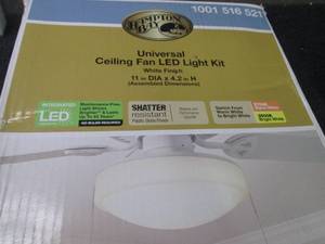 lot 140 image: Hampton Bay 11 in. Warm and Bright ...