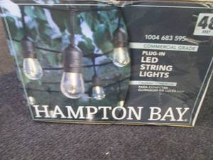 lot 144 image: Hampton Bay 24-Light IndoorOutdoor...