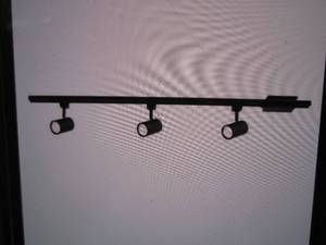 lot 157 image: 2 Hampton Bay Mini Step 44 inch Bla...