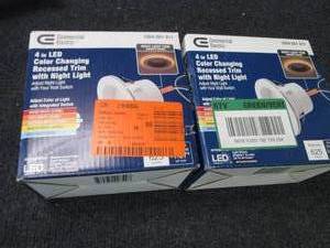 lot 169 image: 2 Commercial Electric  4 in. Color ...