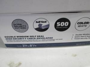 lot 245 image: 3 - 500 ctpk Double Window Self Se...
