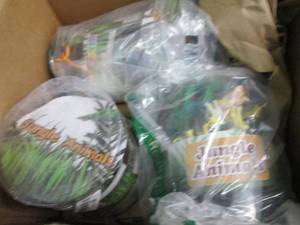 lot 277 image: 3 Jungle Animal Sets open box...
