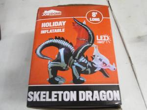 lot 287 image: Skeleton Dragon Holiday Inflatable ...