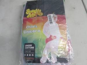 lot 293 image: Onsie Unicorn Costume Size Large Ch...