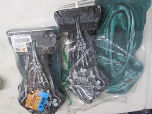 lot 312 image: 2 sets Tombstone Decorations...