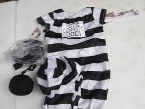 lot 313 image: Convict Costume 6-12 months open pk...