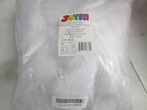 lot 346 image: Joyin 48 inch Faux Fur Tree Skirt o...