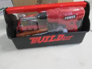 lot 370 image: Joyin Kids Tool Set with Tool Box o...