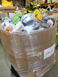 WHOLESALE PALLET LOT OF GENERAL MERCHANDISE, SMALLS- TOOLS,HARDWARE ITEMS