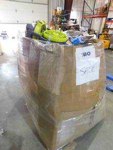 WHOLESALE PALLET LOT OF GENERAL MERCHANDISE, SMALLS- TOOLS,HARDWARE ITEMS