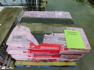 18 BUNDLES OF OAKRIDGE AMBER SHINGLES