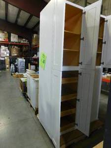 WHITE CABINET 91 X 24 X 24