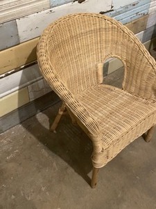Child Size Wicker Chair
