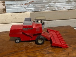 Massey Ferguson Tractor and Steel Tonka Trunk