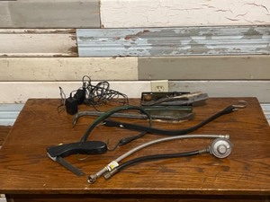 Crow Bar, Bungy Cords, Stanley Saw
