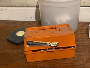Bucket of Miscellaneous, Arrow Staple Gun Kit, Sears Craftsman&nbsp