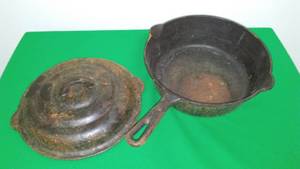 lot 134 image: Mi-Pet cast fry pan with cover