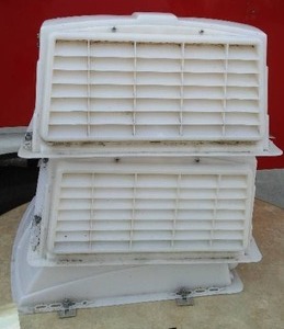 lot 216 image: (3) Camco roof vents