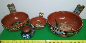 lot 209 image: Authentic Mexcian Pottery