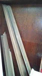 lot 284 image: Trim boards - base moulding,