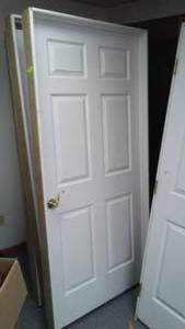 lot 287 image: 36 in. Hollow core framed door.