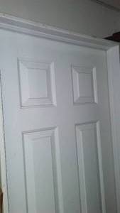 lot 293 image: 28 in. Hollow core framed door.