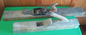 lot 295 image: Vintage Hand Planes (2) HUGE.