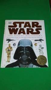 lot 332 image: Star Wars Book The Visual Dictionary. Excellent