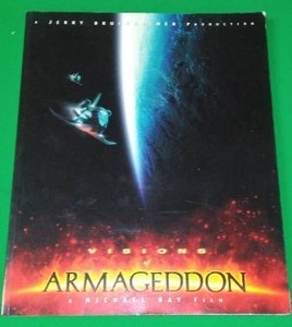 lot 337 image: Armageddon Visions Book, Jerry Bruckheimer, Michael Bay.