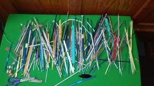 lot 351 image: Needles crochet, knitting - dozens