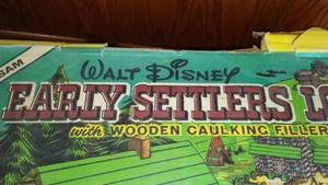 lot 361 image: Rare Walt Disney Early Settler Logs #4.