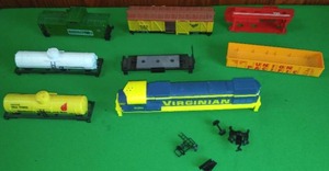 lot 382 image: Misc. Bodies of Railroading cars.