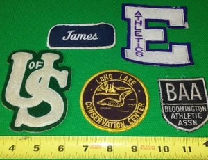 lot 399 image: Patches (5) Variety