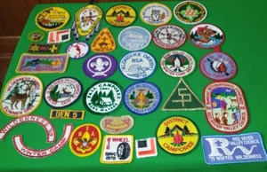lot 407 image: Boy Scouts (BSA) patches circa late 60s.