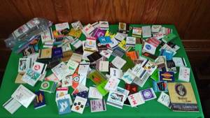 lot 411 image: Matchbooks and Covers. All vintage.
