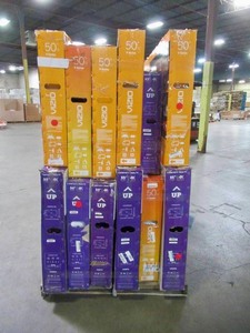 lot 2 image: Wholesale Pallet of Customer Returned 43 50 & 55 Smart Ultra HD TVs - $ 4,183.94 RETAIL VALUE
