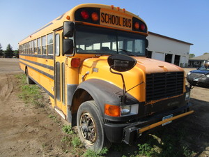 lot 732 image: 77 PASSENGER DIESEL SCHOOL BUS