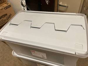 Wing Lid Storage Totes