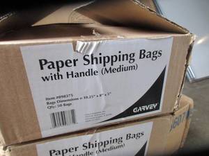 Medium Handled Kraft Bags