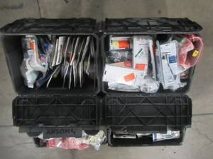 WHOLESALE MIXED PALLET OF MISCELLANEOUS SUPPLY LINES, PLUMBING VALVES AND FITTINGS