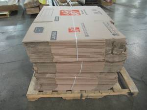 Pallet - 27 in. L x 15 in. W x 16 in. D Large Moving Box with Handles LBX