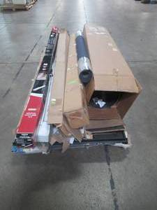 WHOLESALE MIXED PALLET OF MISCELLANEOUS DOORS AND GARGE ITEMS