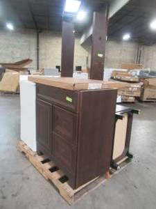 WHOLESALE MIXED PALLET OF MISCELLANEOUS CABINETS