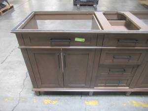 Home Decorators Collection Sonoma 72 in. W x 22 in. D Bath Vanity in Almond Latte Sonoma 72AL